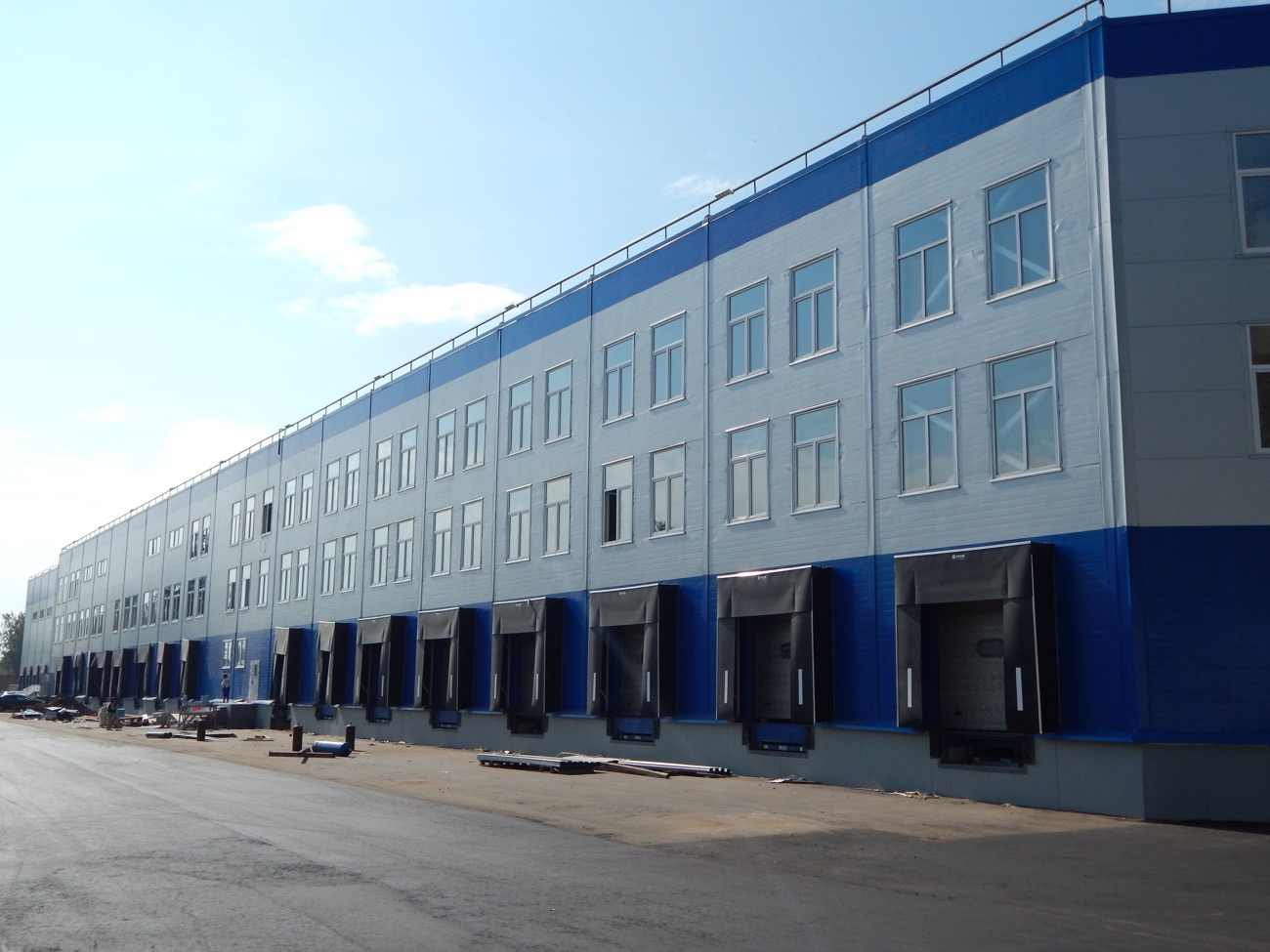 Складской комплекс автозапчастей, Обухово — АБЧ и склад 17 743 м²