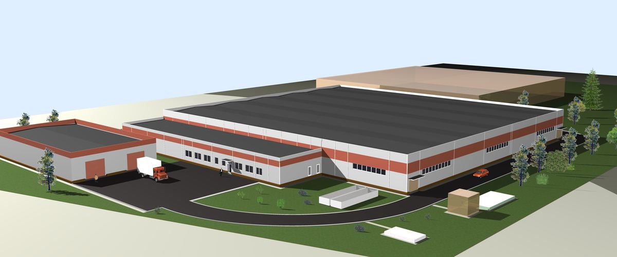 Грибной комплекс, Кострома, 7 500 м² застройки